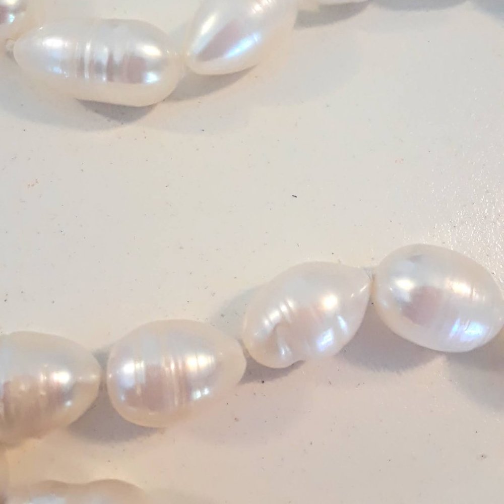 Large Freshwater Ringed Pearls - Picture 3 of 3